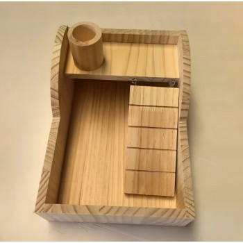 Aire de jeu avec échelle