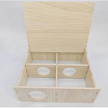 Maison hamster à plusieurs entrées