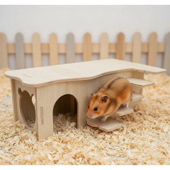 Maison multifonctions pour hamster