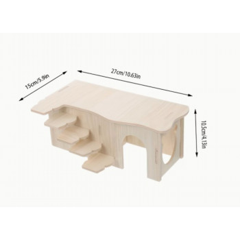 Maison multifonctions pour hamster