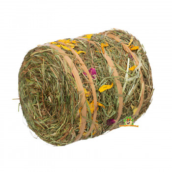 Balle d'herbes aux fleurs