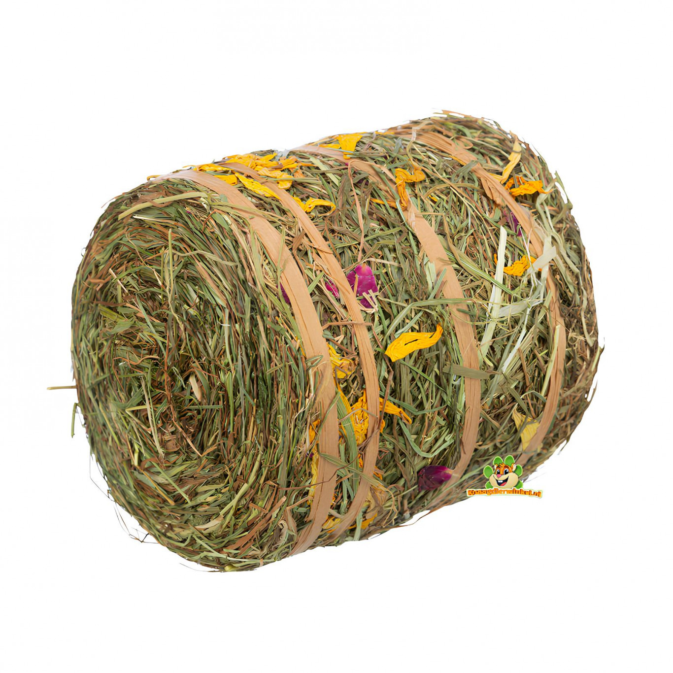 Balle d'herbes aux fleurs