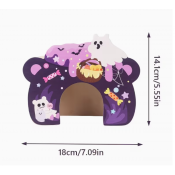 Cachette thème Halloween pour hamster