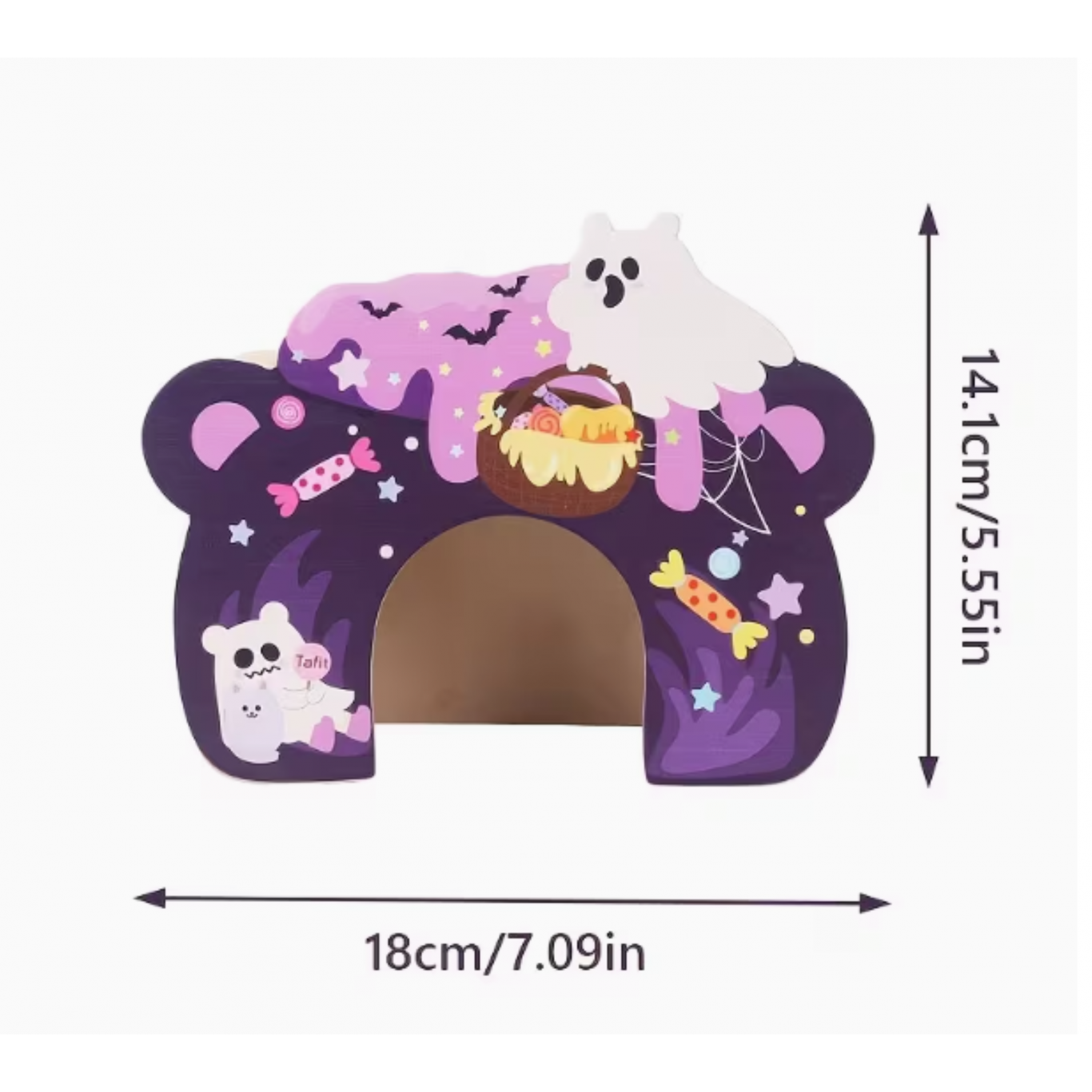 Cachette thème Halloween pour hamster