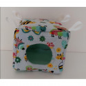 Couchage “ cube ” motif abeilles