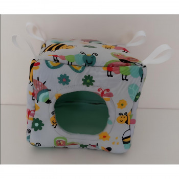 Couchage “ cube ” motif abeilles
