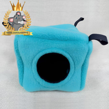 Couchage “ cube ” motif turquoise