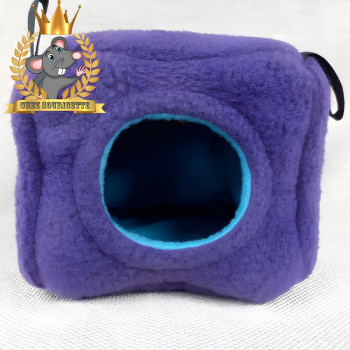 Couchage “ cube ” motif violet