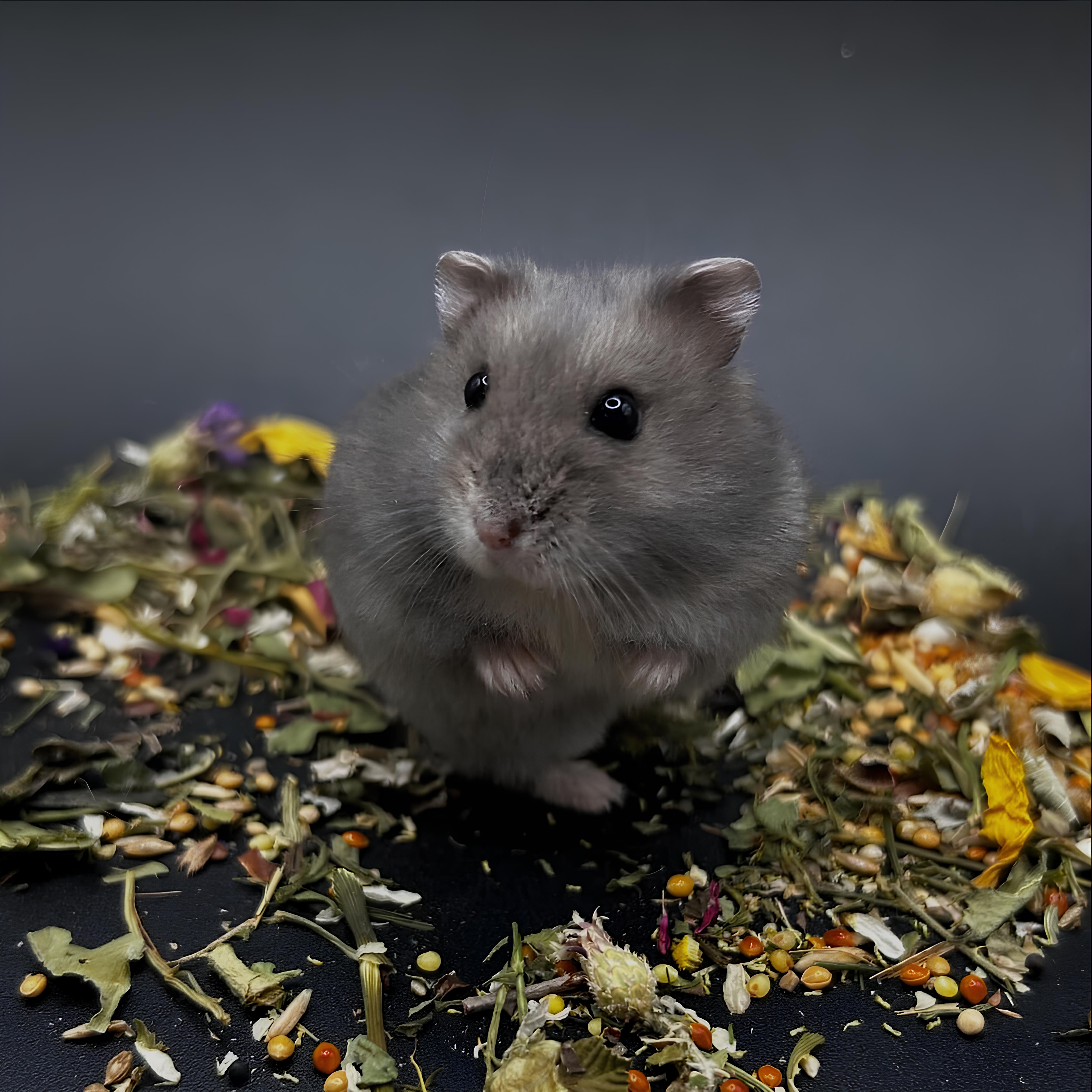 Hamster nain bleu